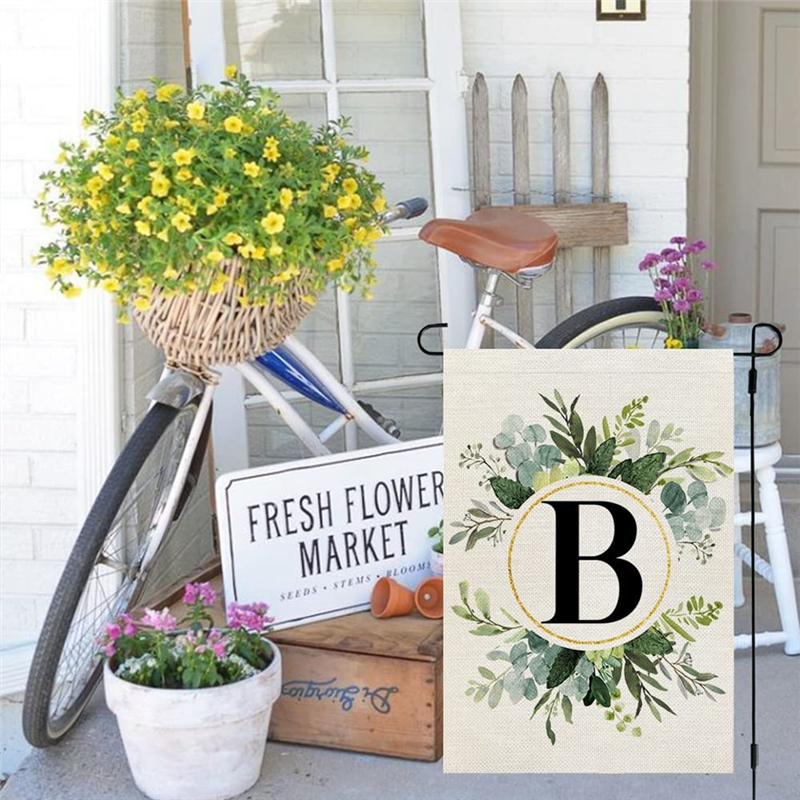 Gardening Hand Tools B&Q - ABJS Beauty Letter B Garden Flag