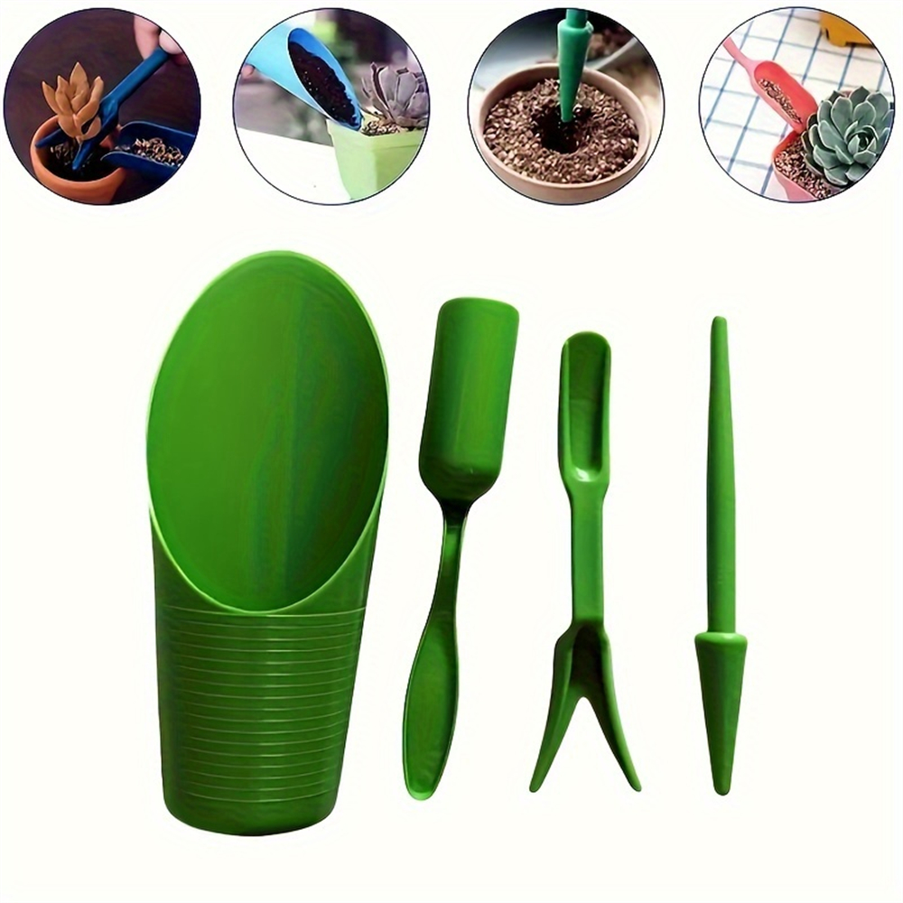 Gardening Tools Gifts - 4-Piece Set of Succulent Gardening Tools,
