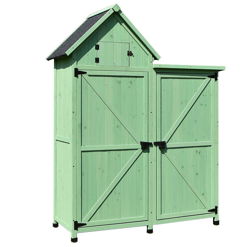 Gardening Tools Wooden - Outdoor storage cabinet Storage tools Sundries