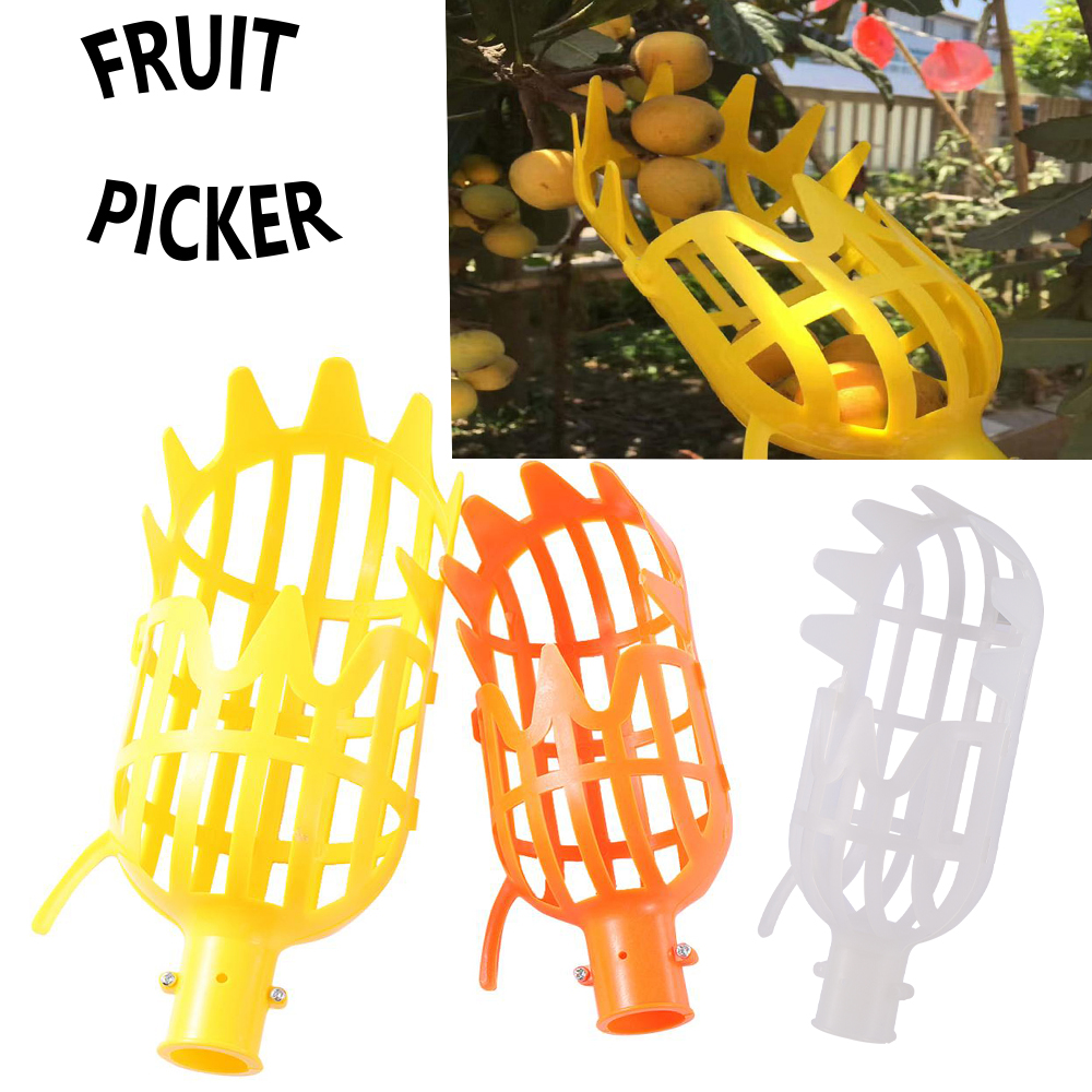 Gardening Tools For Women - Garden Basket Fruit Picker Head Plastic
