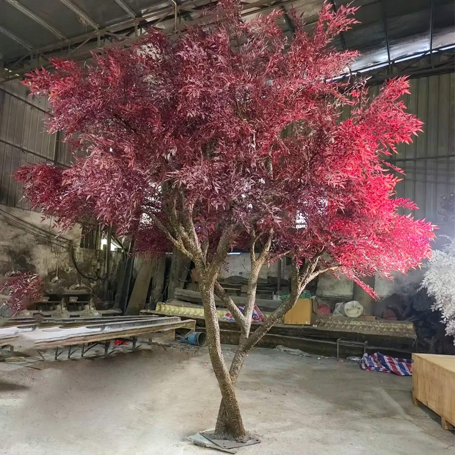 Gardening Tools Japanese - Custom fiberglass artificial maple large fake