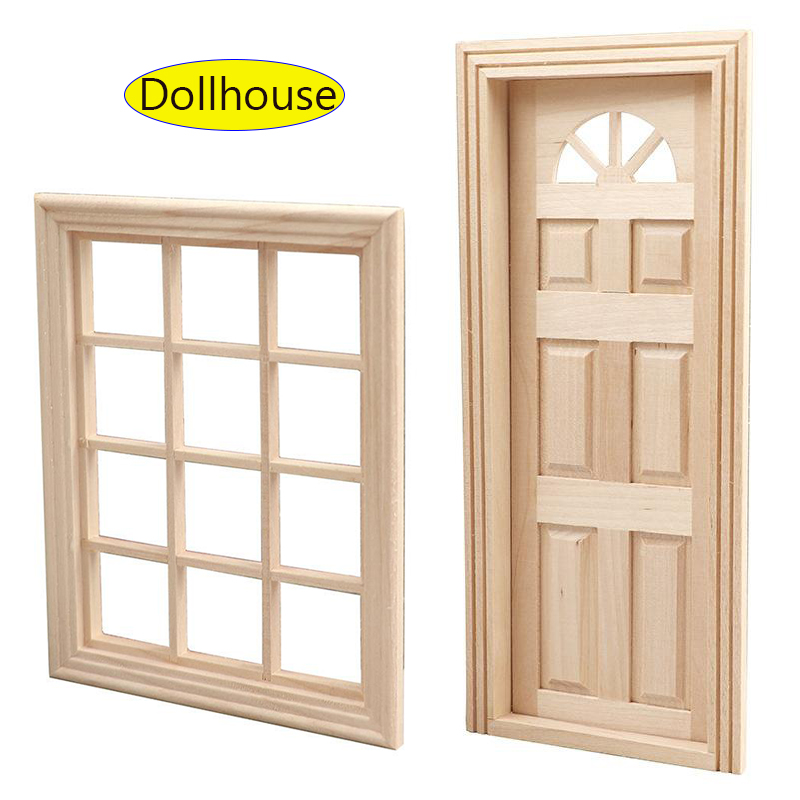 Gardening Tools Wooden - 1 Set Furniture Accessories 1/12 Wooden