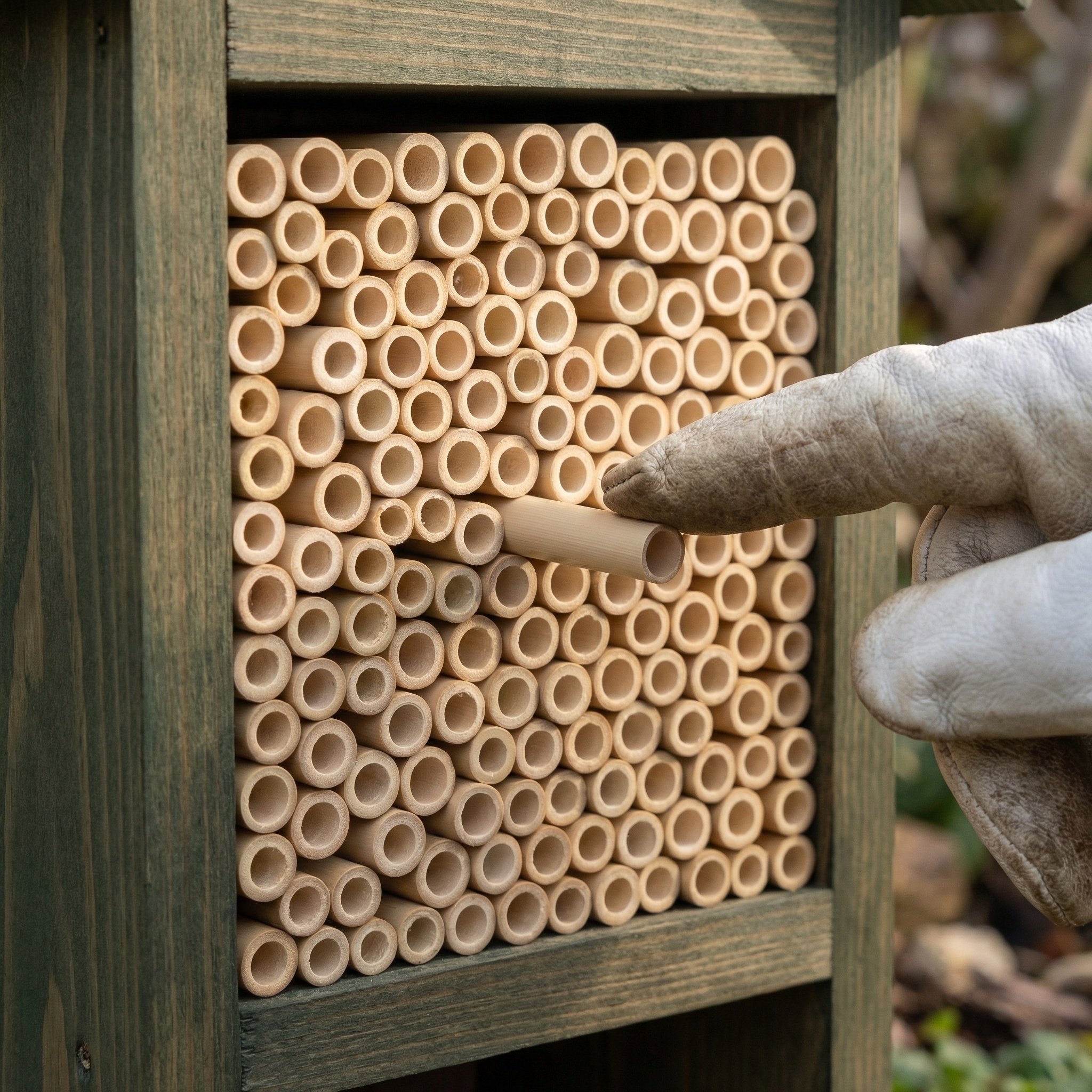 100Pcs Natural Reed Bee Tubes  - Gardening Tools Youtube บทวิจารณ์และราคา