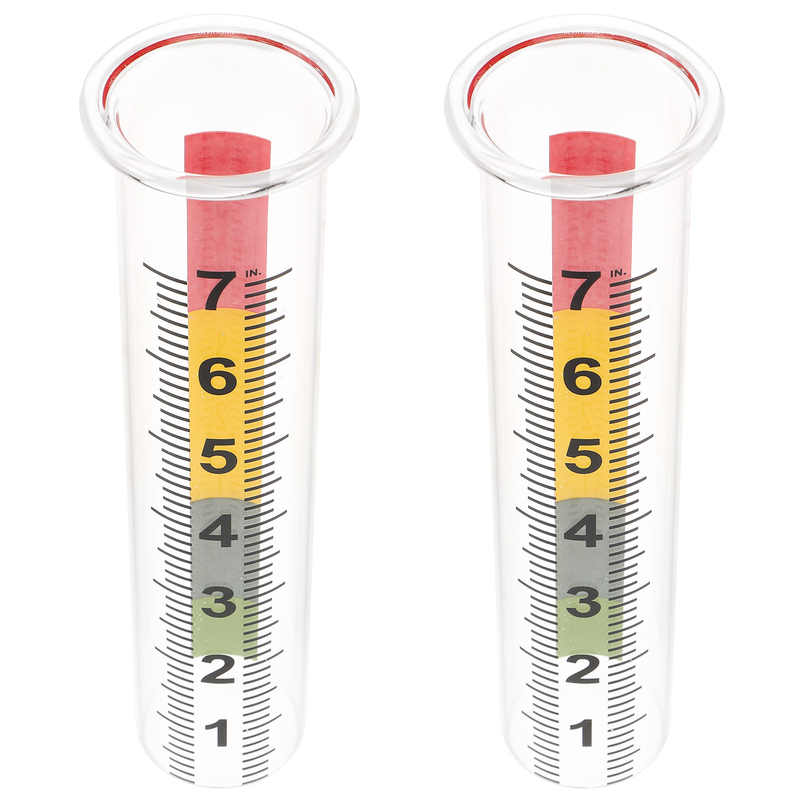 2Pcs Accurate Rain Gauge Outdo - Gardening Tools Youtube บทวิจารณ์และราคา