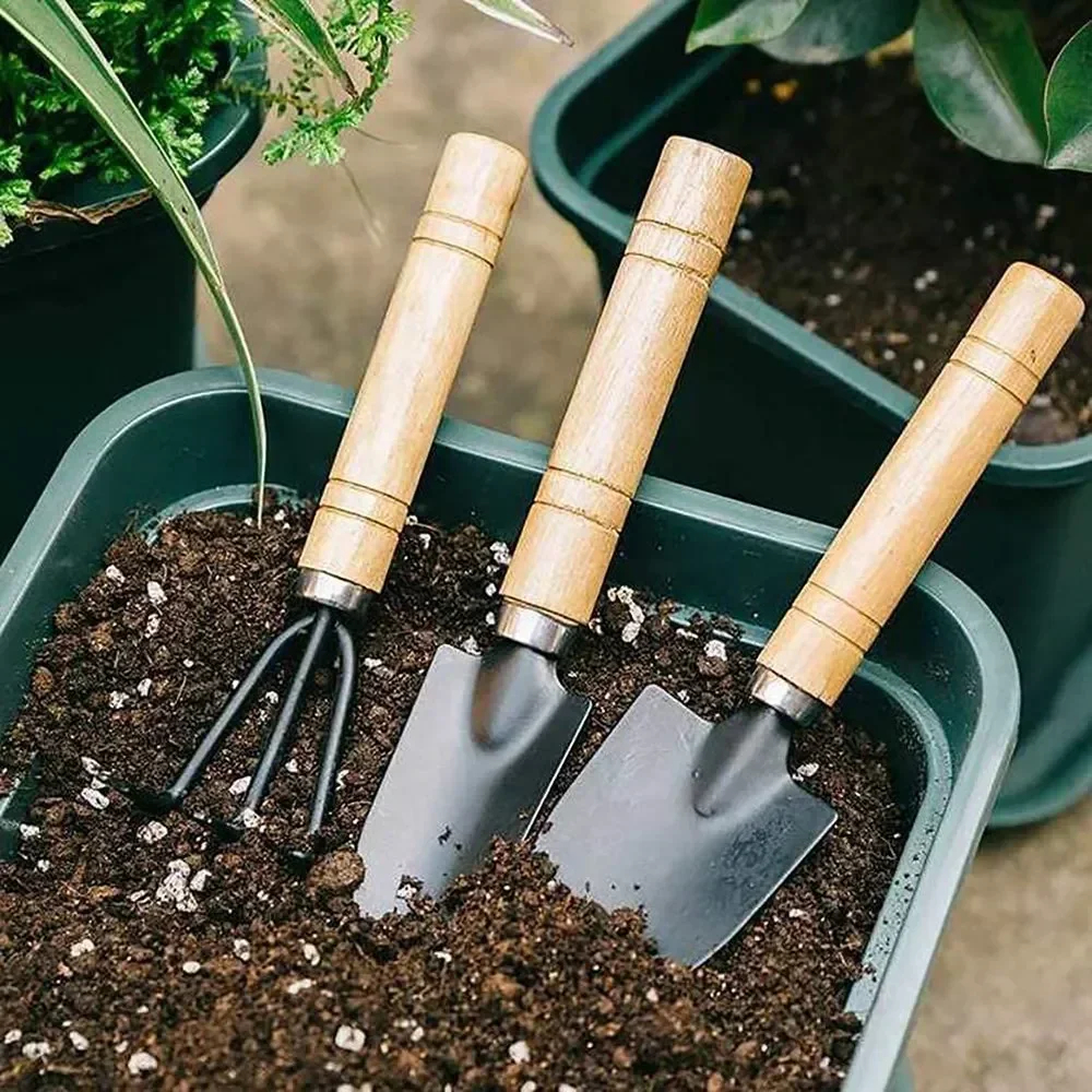 3Pcs/Set Mini Garden Tool Set  - Gardening Tools Gifts บทวิจารณ์และราคา