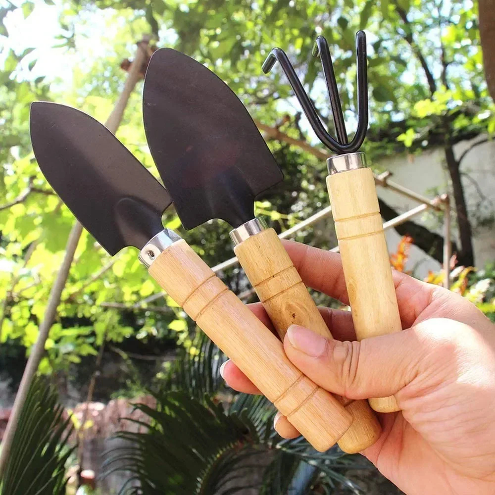 3Pcs/Set Mini Garden Tool Set  - Gardening Tools Gifts บทวิจารณ์และราคา