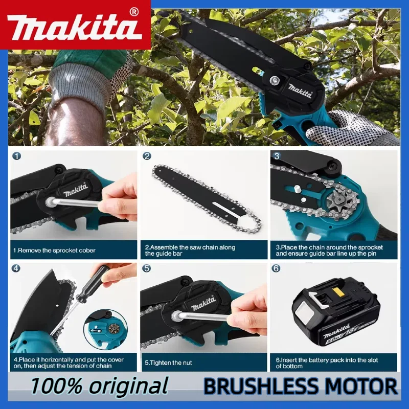 Makita 6 Inch Chain Saw 18V El - Gardening Tools Wooden บทวิจารณ์และราคา