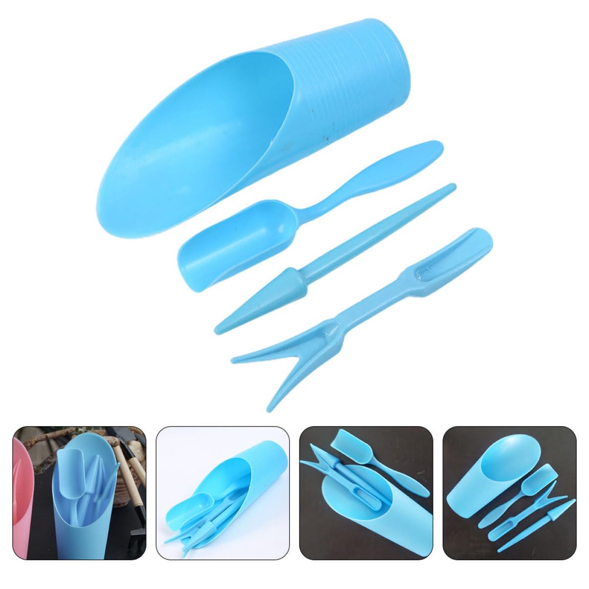4pcs/set, Plastic Durable Buck - Gardening Tools Gifts บทวิจารณ์และราคา