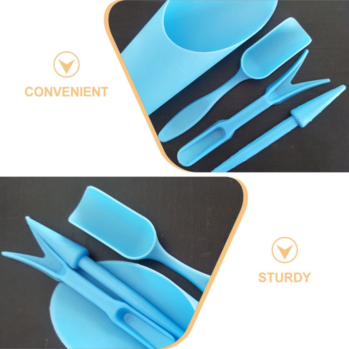 4pcs/set, Plastic Durable Buck - Gardening Tools Gifts บทวิจารณ์และราคา