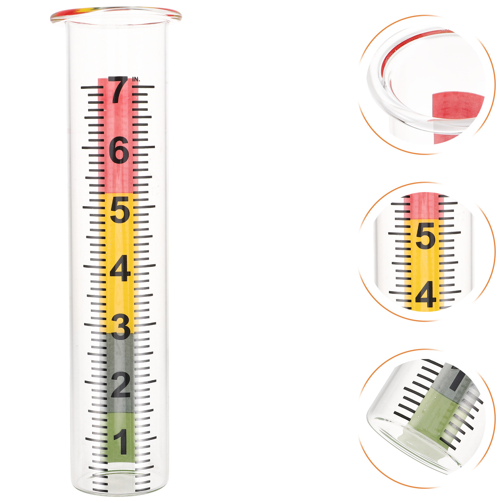 2Pcs Transparent Rain Gauge Tu - Gardening Tools Youtube บทวิจารณ์และราคา