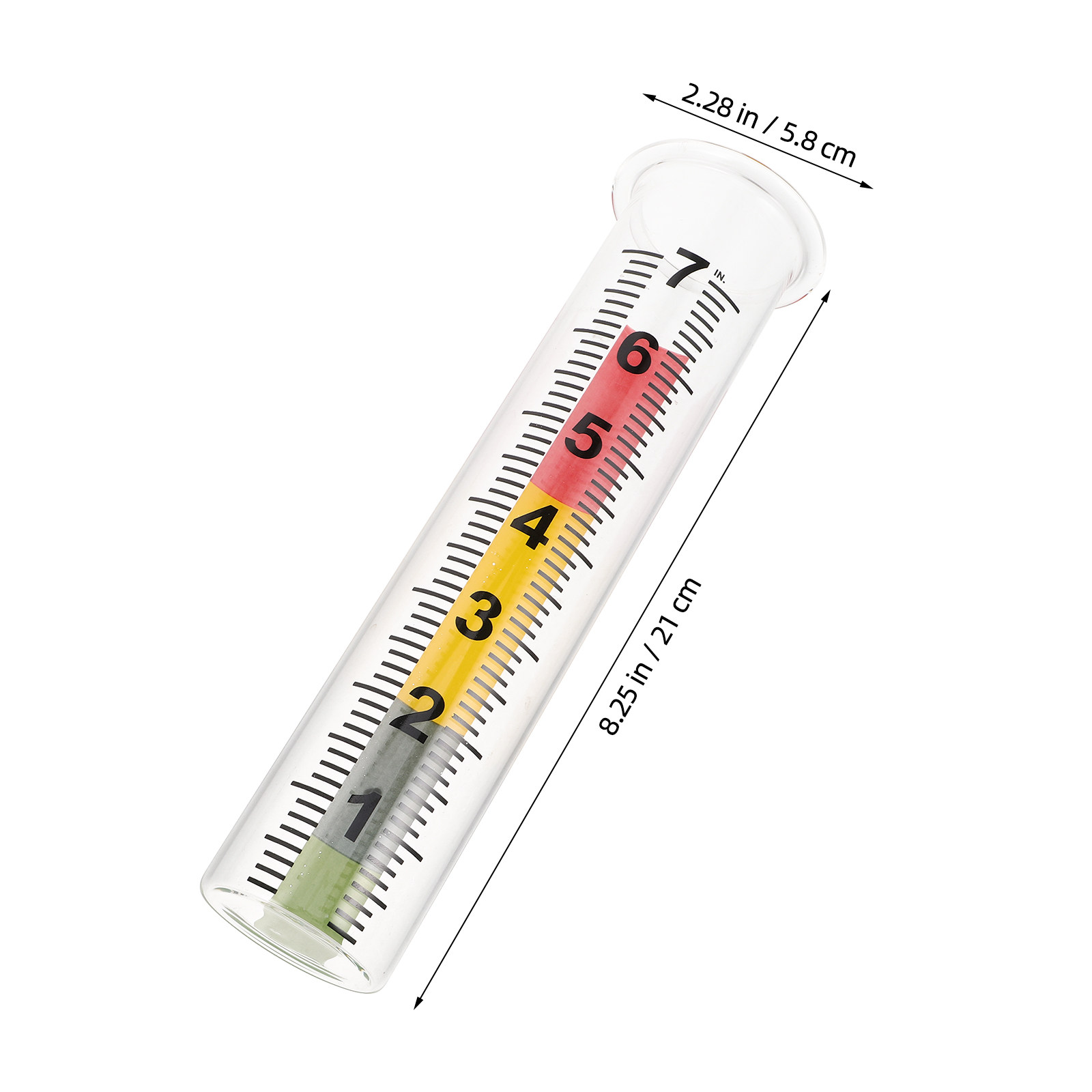 2Pcs Transparent Rain Gauge Tu - Gardening Tools Youtube บทวิจารณ์และราคา