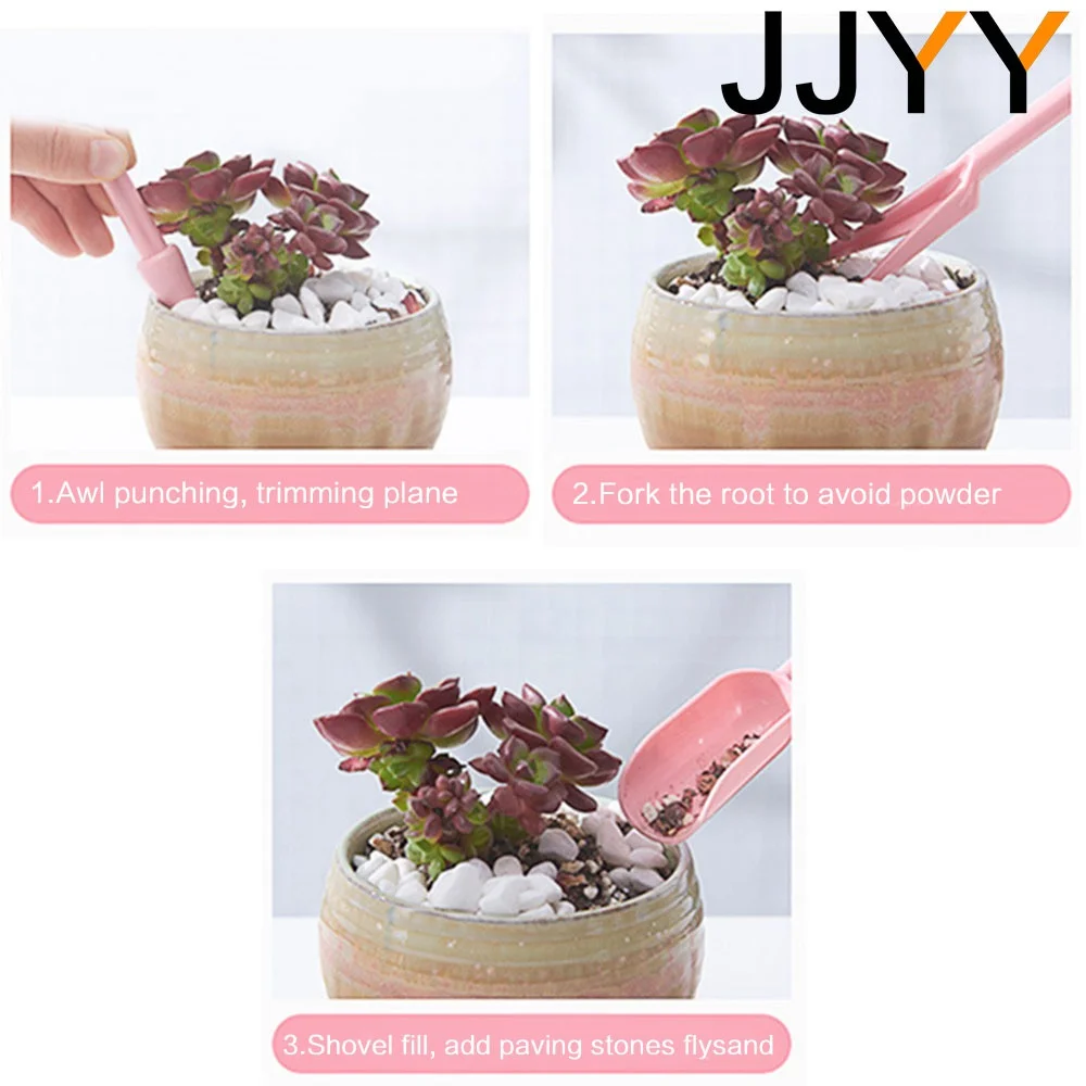4Pcs Mini Succulent Planter Ac - Gardening Tools And Accessories บทวิจารณ์และราคา