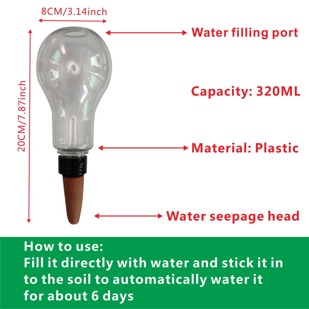 Garden Automatic Watering Tool - Gardening Tools And Accessories บทวิจารณ์และราคา