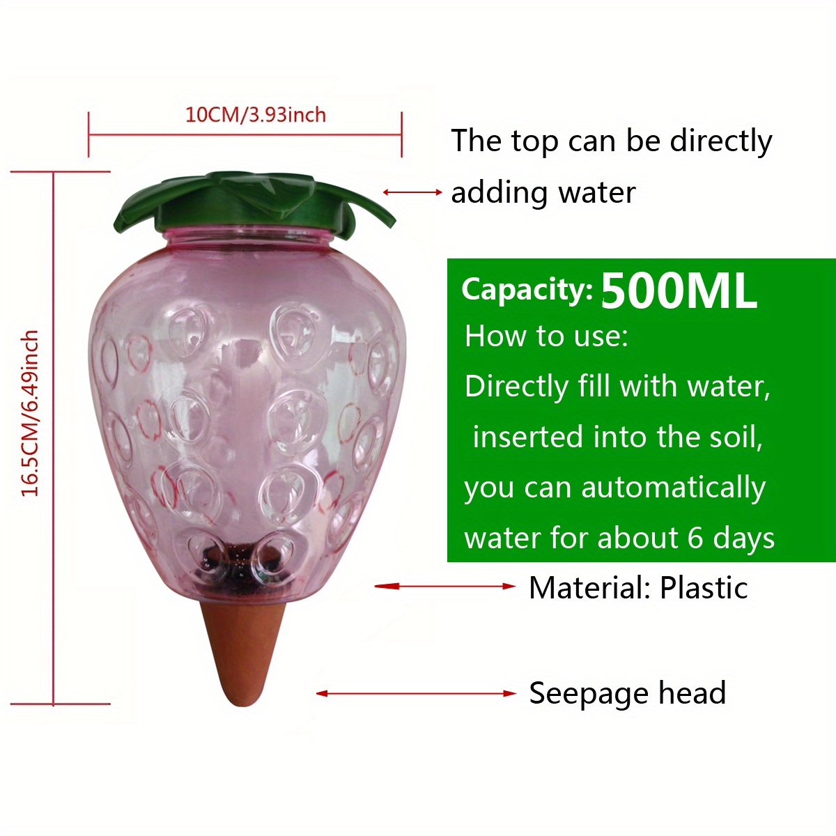 2 Pcs Automatic Watering Tool  - Automatic Plant Waterer บทวิจารณ์และราคา