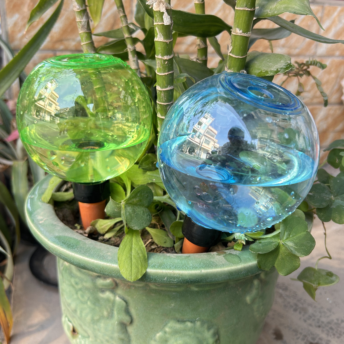 2 Pcs Automatic Flower Waterer - Automatic Plant Waterer บทวิจารณ์และราคา