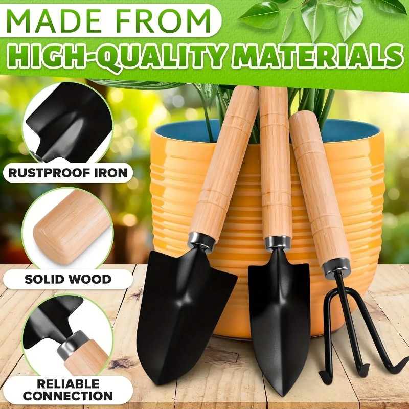 3PC/1Set Mini Gardening Tools  - Gardening Tools Gifts บทวิจารณ์และราคา