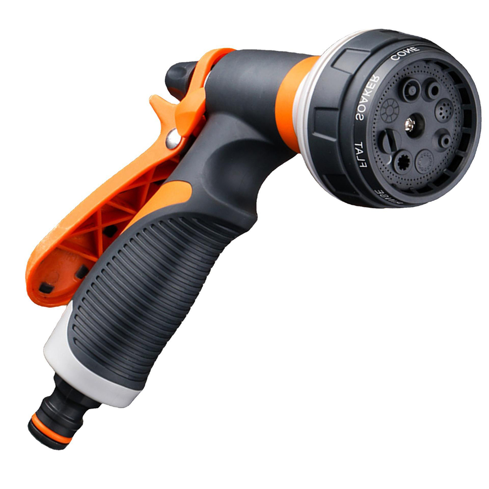 8 Pattern Garden Water Gun Hos - Gardening Tools Youtube บทวิจารณ์และราคา