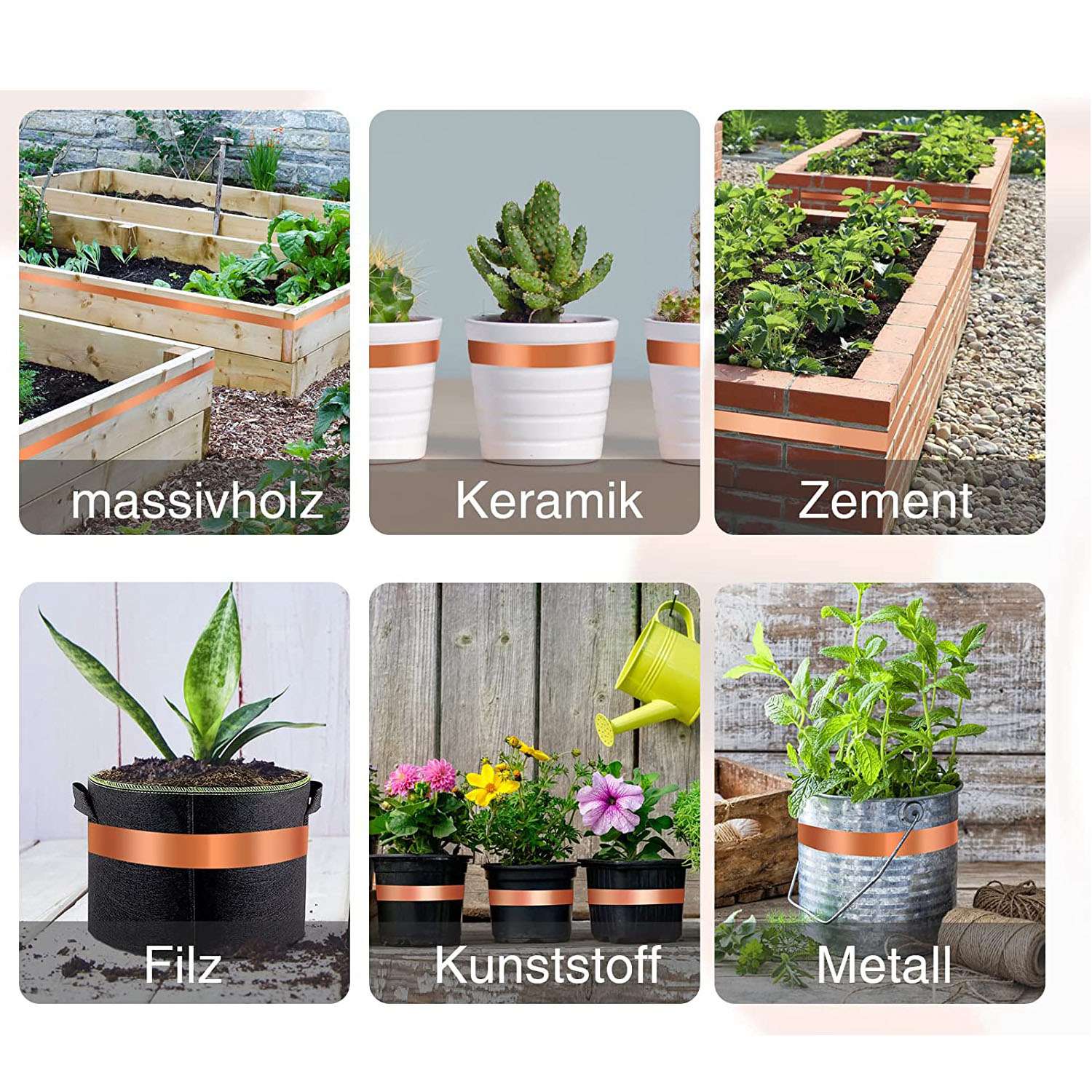 KEKA Snail Protection, Copper  - Gardening Hand Tools B&Q บทวิจารณ์และราคา