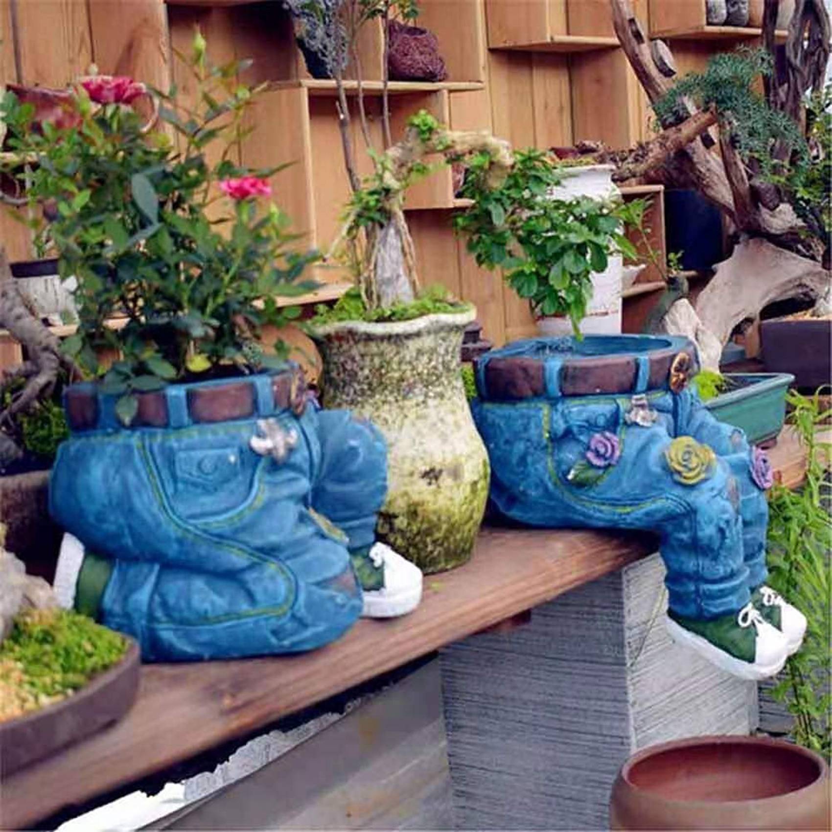 ABPP Denim Clothes Pants Resin - Gardening Hand Tools B&Q บทวิจารณ์และราคา