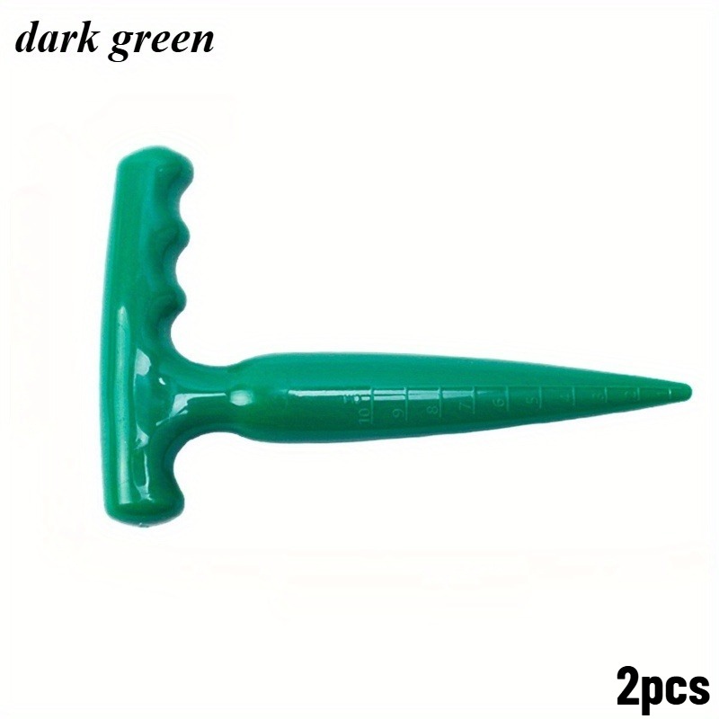 2Pcs Plastic Garden Hole Dibbe - Gardening Tools Long บทวิจารณ์และราคา