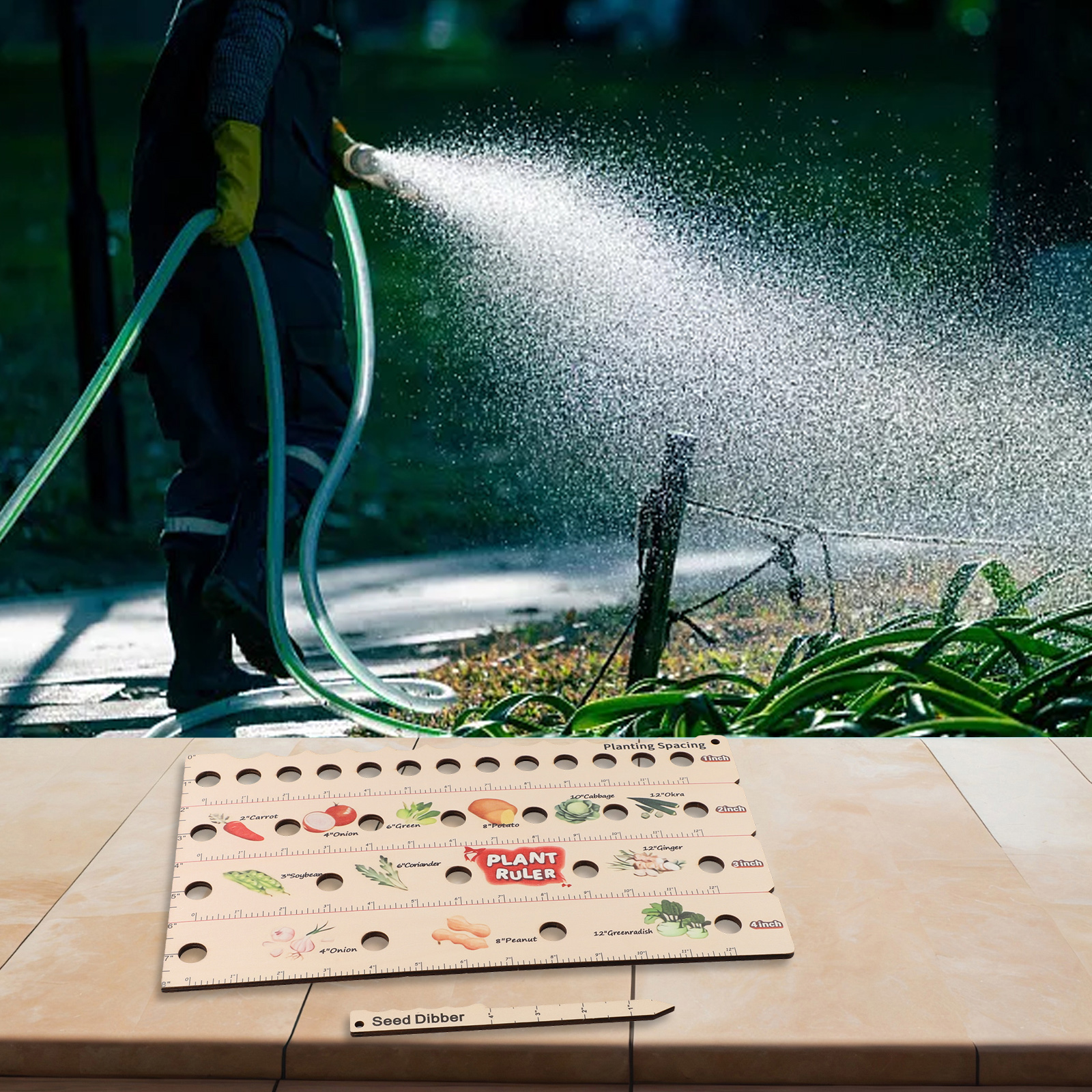 High Quality Plant Ruler Plant - Gardening Tools Wooden บทวิจารณ์และราคา