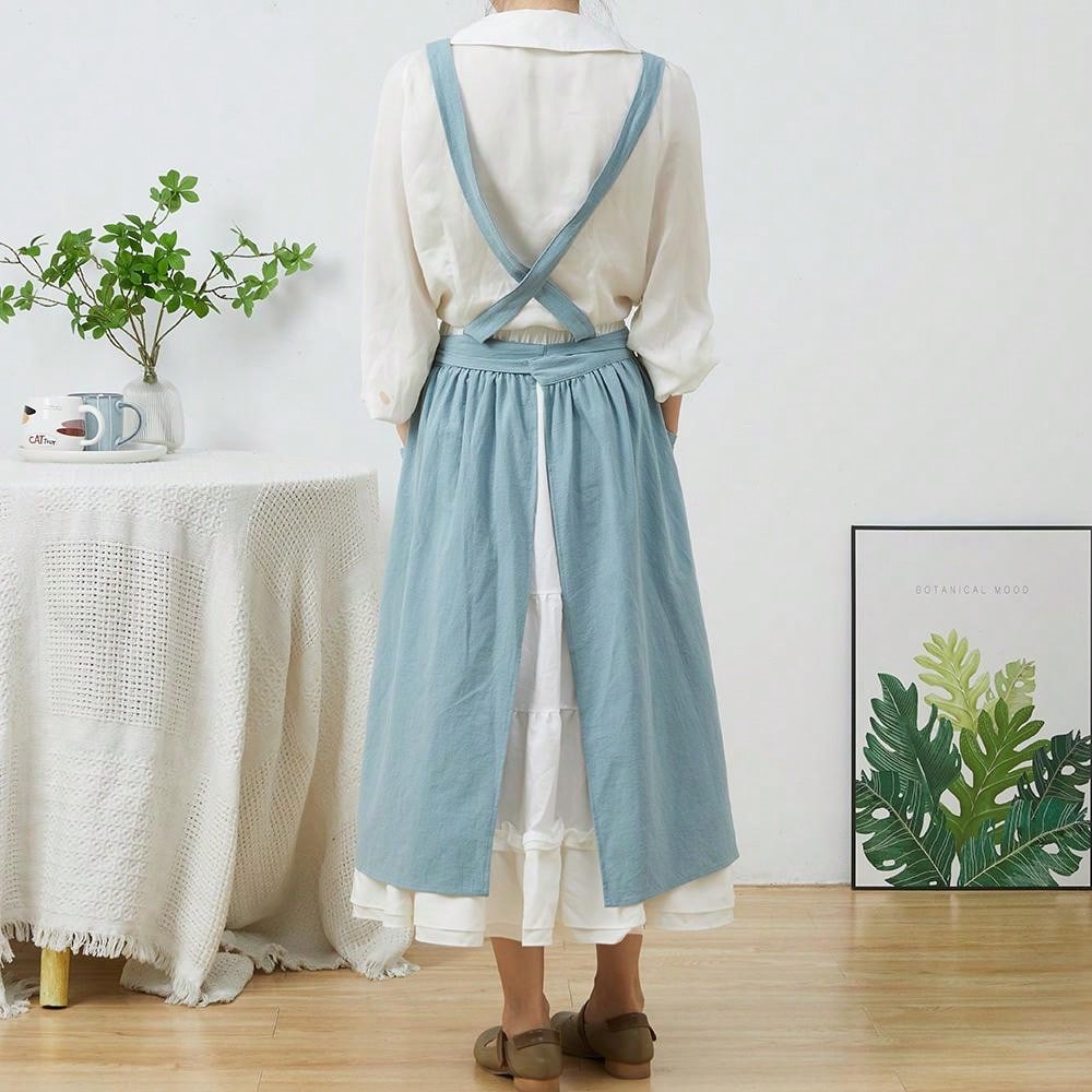 Brief Nordic Wind Pleated Skir - Gardening Tools For Women บทวิจารณ์และราคา