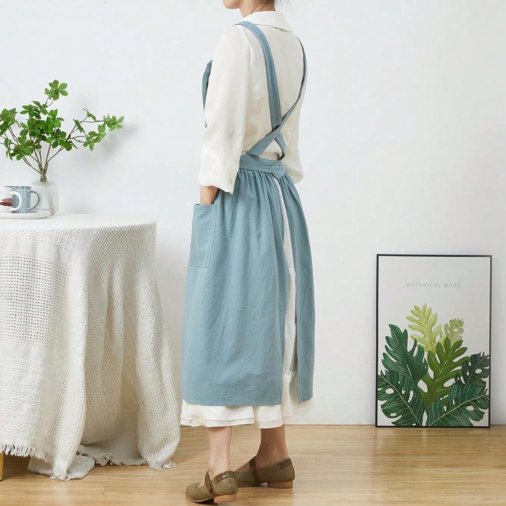 Brief Nordic Wind Pleated Skir - Gardening Tools For Women บทวิจารณ์และราคา
