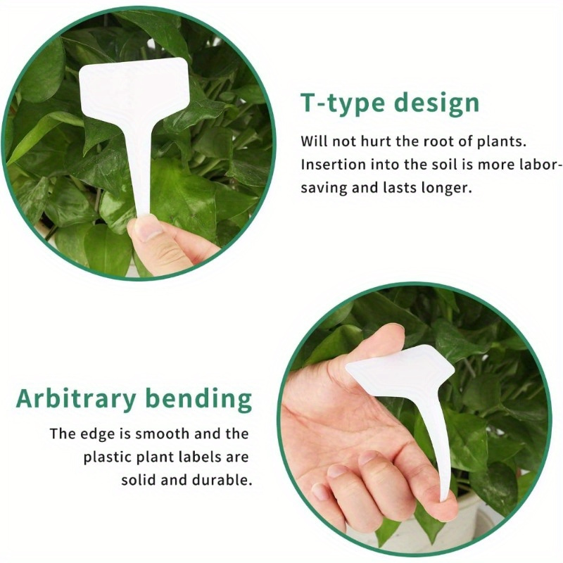 20/120pcs Durable T-Shaped Pla - Plant Label Tags บทวิจารณ์และราคา