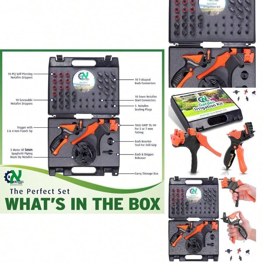 Al-Magor Garden Irrigation Kit - Gardening Tools Youtube บทวิจารณ์และราคา