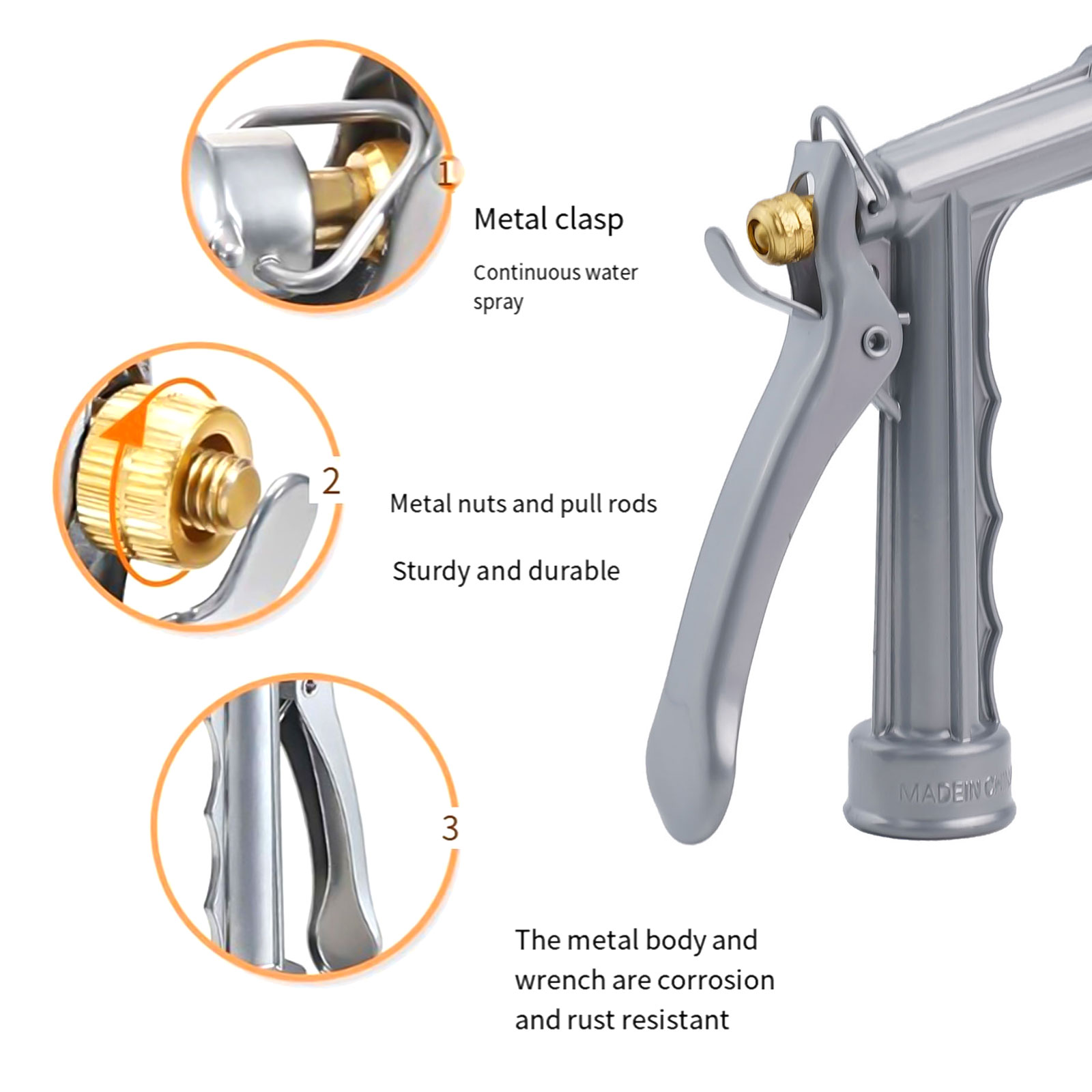 Adjustable High Pressure Garde - Gardening Tools And Accessories บทวิจารณ์และราคา