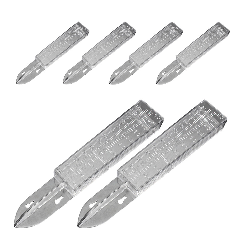 6Pcs Plastic Rain Gauge for Ga - Gardening Tools Youtube บทวิจารณ์และราคา