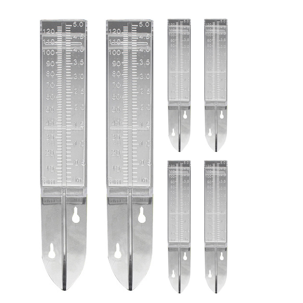 6Pcs Plastic Rain Gauge for Ga - Gardening Tools Youtube บทวิจารณ์และราคา