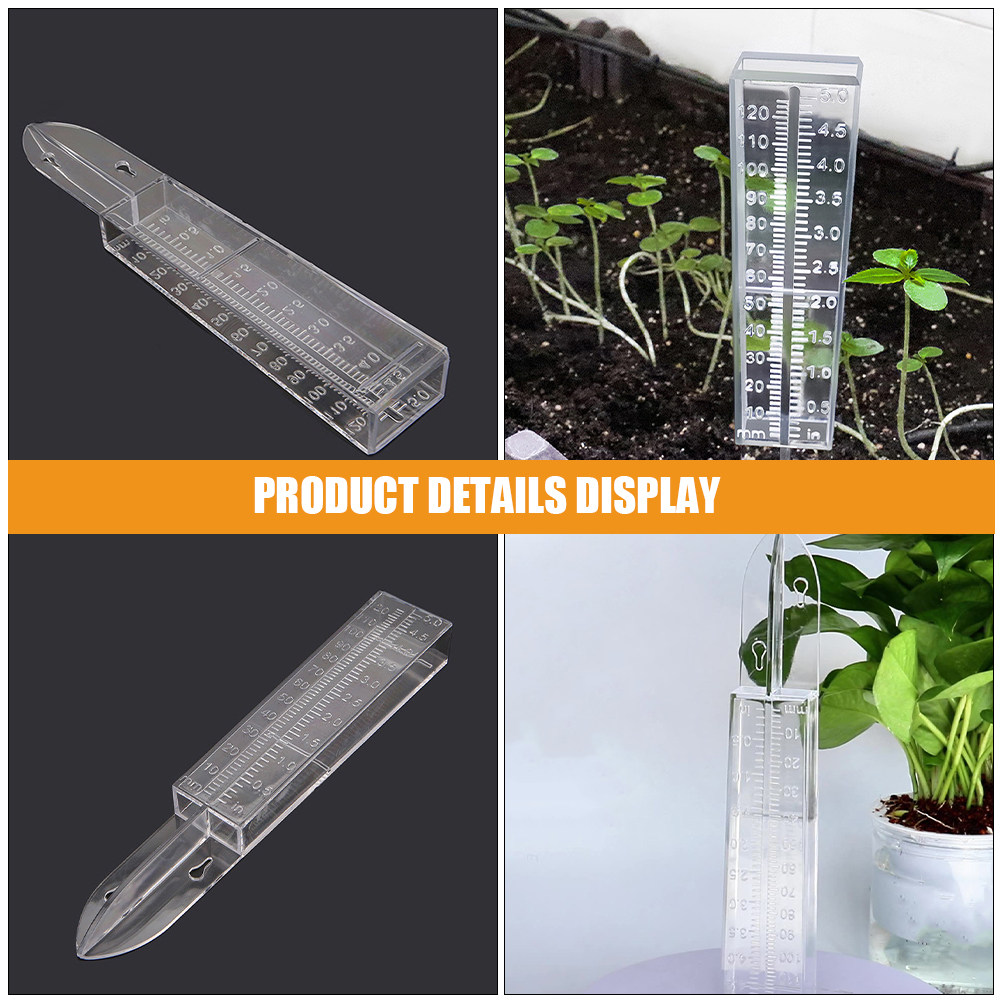 6Pcs Plastic Rain Gauge for Ga - Gardening Tools Youtube บทวิจารณ์และราคา