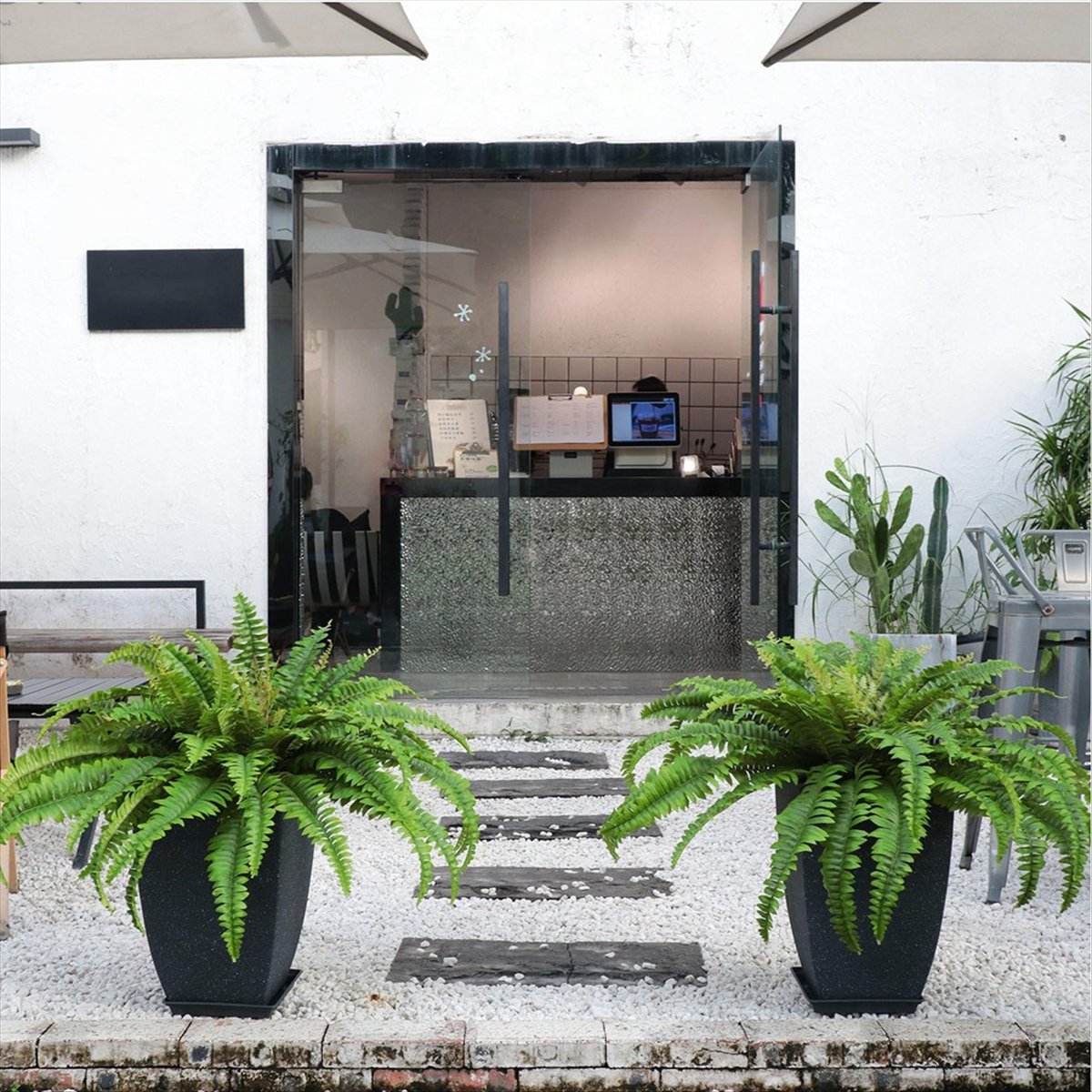MALL Artificial Ferns for Outd - Gardening Hand Tools B&Q บทวิจารณ์และราคา