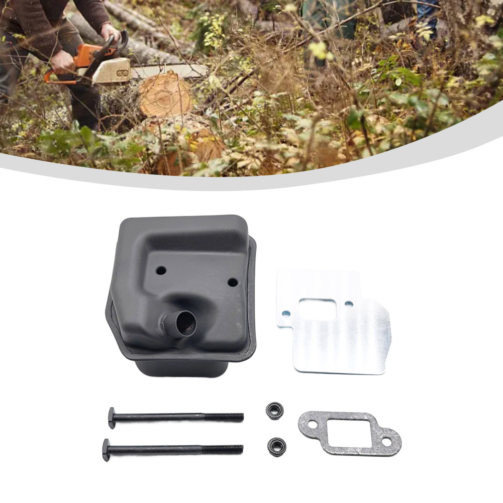 Exhaust Muffler Kit For Chains - Gardening Tools Bundle บทวิจารณ์และราคา
