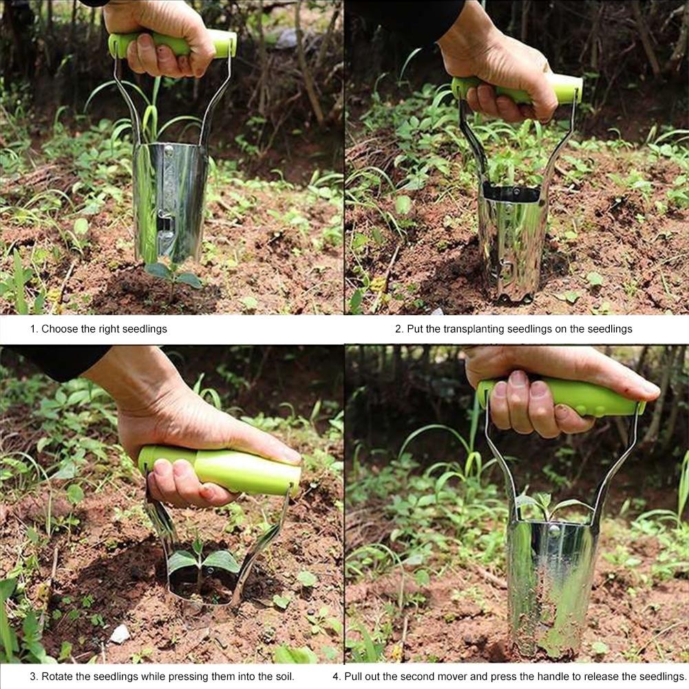 Handheld Seedling Transplanter - Gardening Tools Youtube บทวิจารณ์และราคา