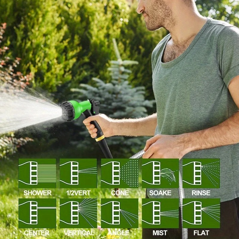 8 Mode High Pressure Garden Wa - Gardening Tools Youtube บทวิจารณ์และราคา