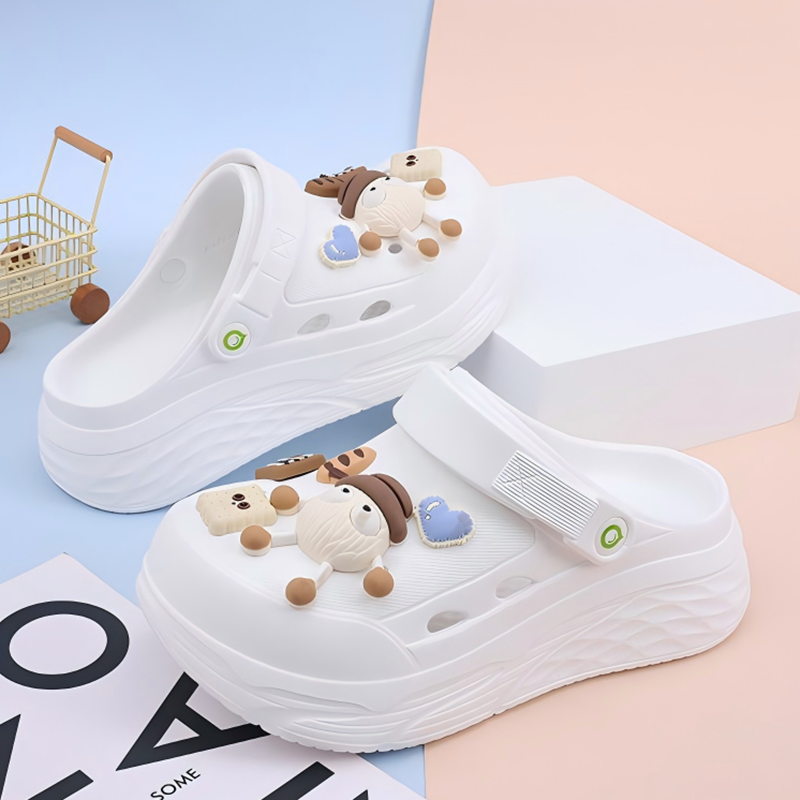Platform Slippers Summer Women - Gardening Tools For Women บทวิจารณ์และราคา