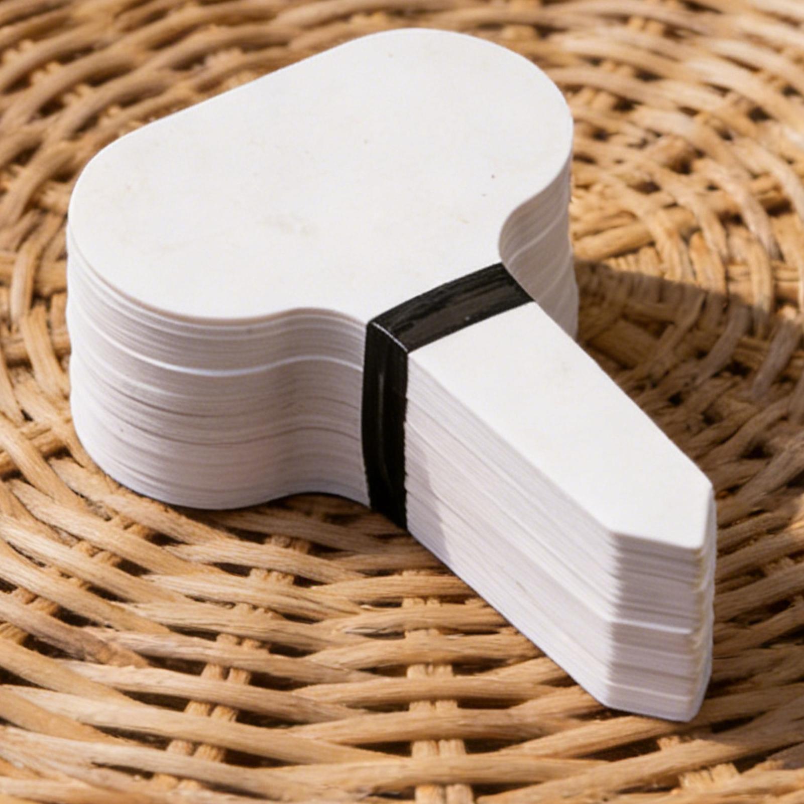 100 pieces White Plastic PVC P - Plant Label Tags บทวิจารณ์และราคา