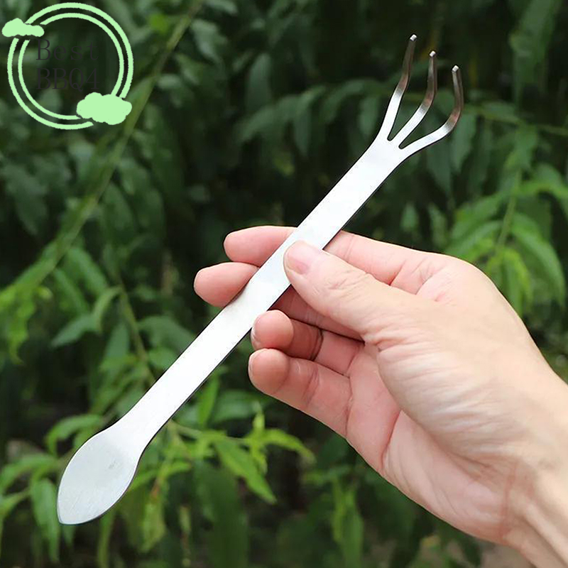 (BBQ4) 1Pc Stainless Steel Roo - Gardening Tools Gifts บทวิจารณ์และราคา