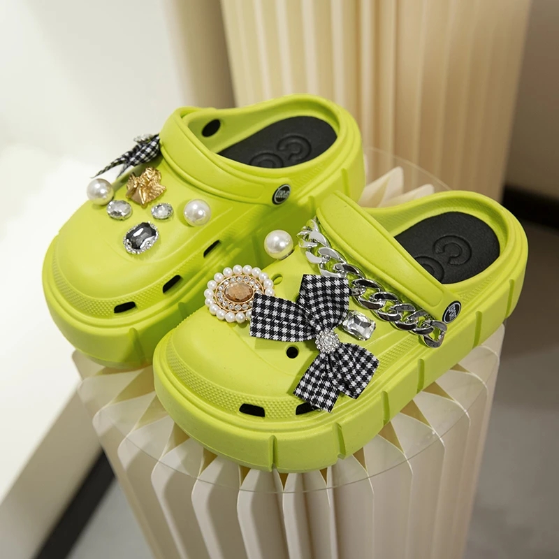 6cm DIY Platform Slippers Summ - Gardening Tools For Women บทวิจารณ์และราคา