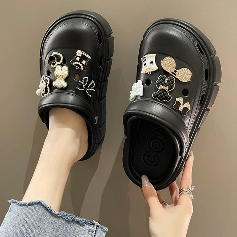 6cm DIY Platform Slippers Summ - Gardening Tools For Women บทวิจารณ์และราคา