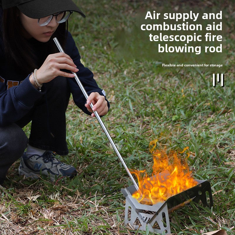 Outdoor Camping Blow Fire Tube - Gardening Tools Youtube บทวิจารณ์และราคา