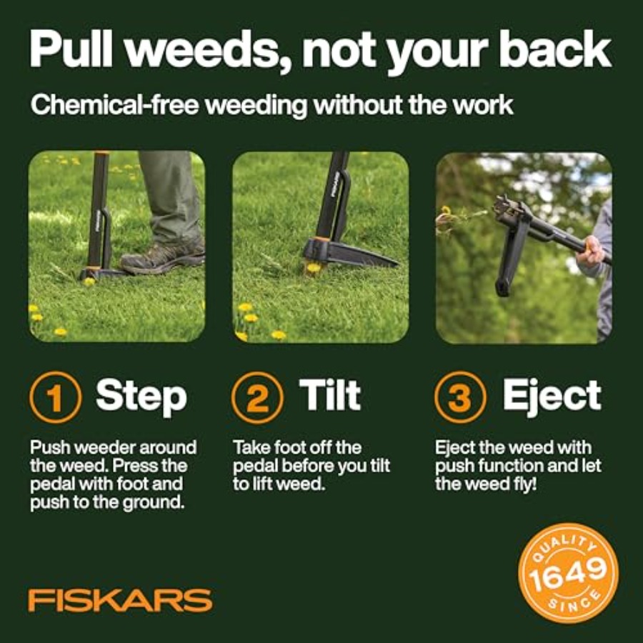 Fiskars 4-Claw Stand Up Weed P - Gardening Tools Long บทวิจารณ์และราคา