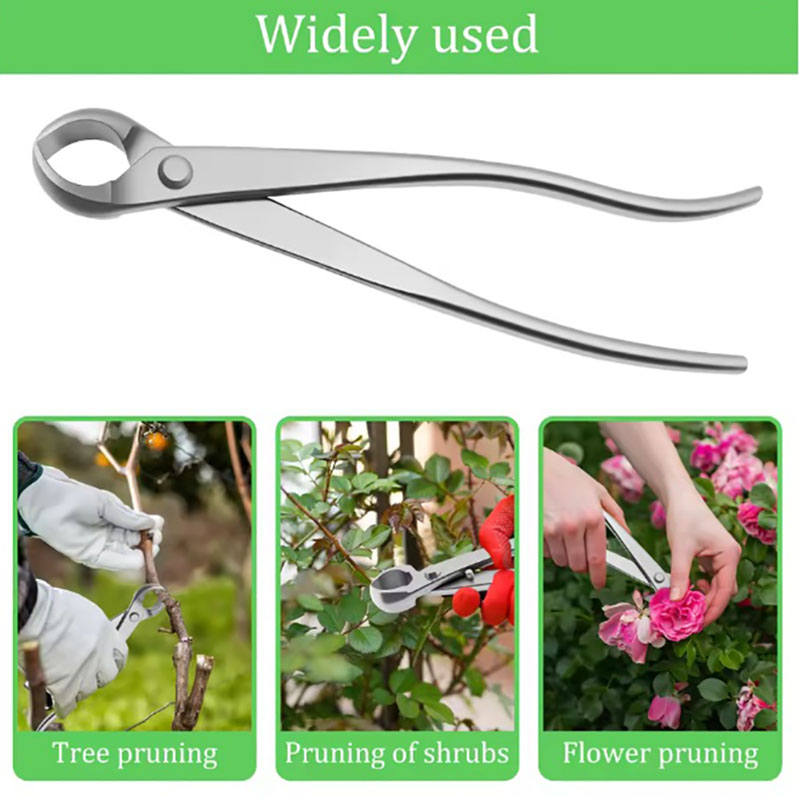 2pcs 210mm Stainless Steel Bon - Bonsai Tool Set บทวิจารณ์และราคา