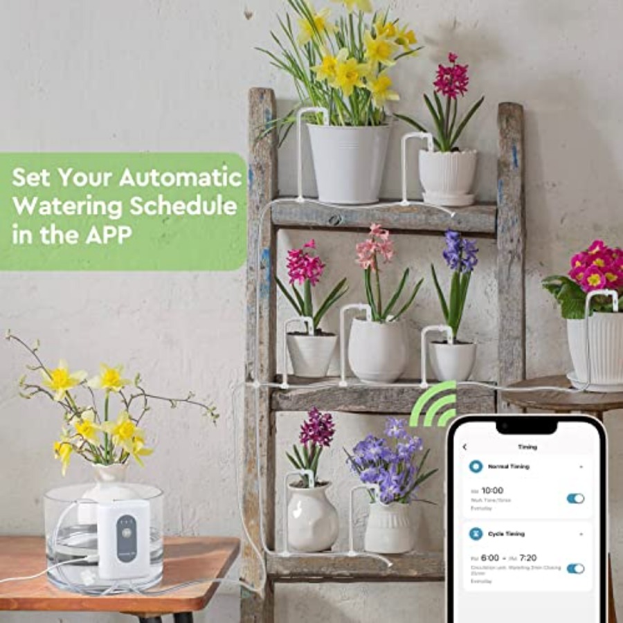 WIFI Automatic Plant Waterer D - Automatic Plant Waterer บทวิจารณ์และราคา