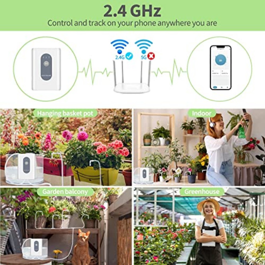 WIFI Automatic Plant Waterer D - Automatic Plant Waterer บทวิจารณ์และราคา
