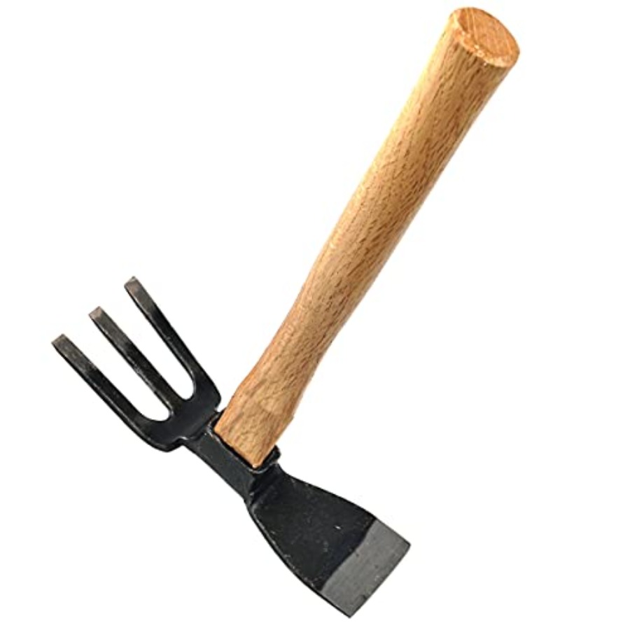 Hoe Cultivator Combo Hand Till - Gardening Tools Japanese บทวิจารณ์และราคา
