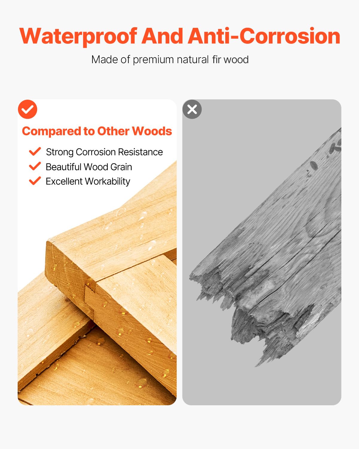 Large Wooden Outdoor Storage S - Gardening Tools Wooden บทวิจารณ์และราคา