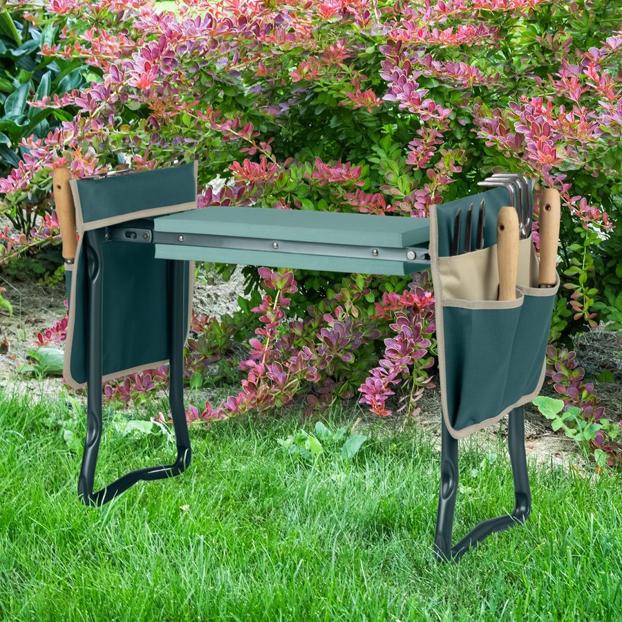 Kneeler and Seat 2in1 Foldable - Gardening Tools Gifts บทวิจารณ์และราคา